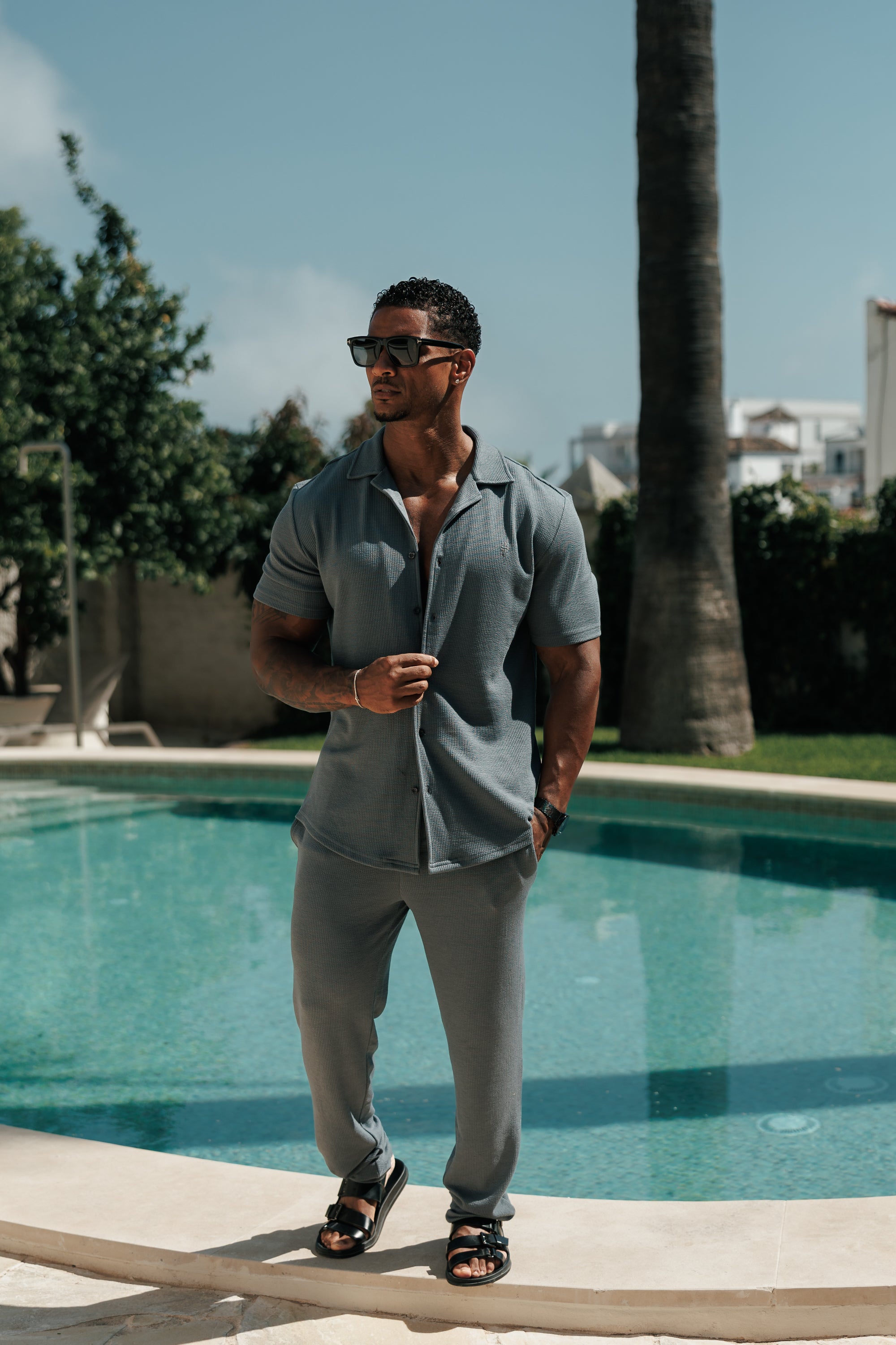 Jersey-Kordhose Slim Gunmetal – FSR092 (VORBESTELLUNG 15. JUNI)