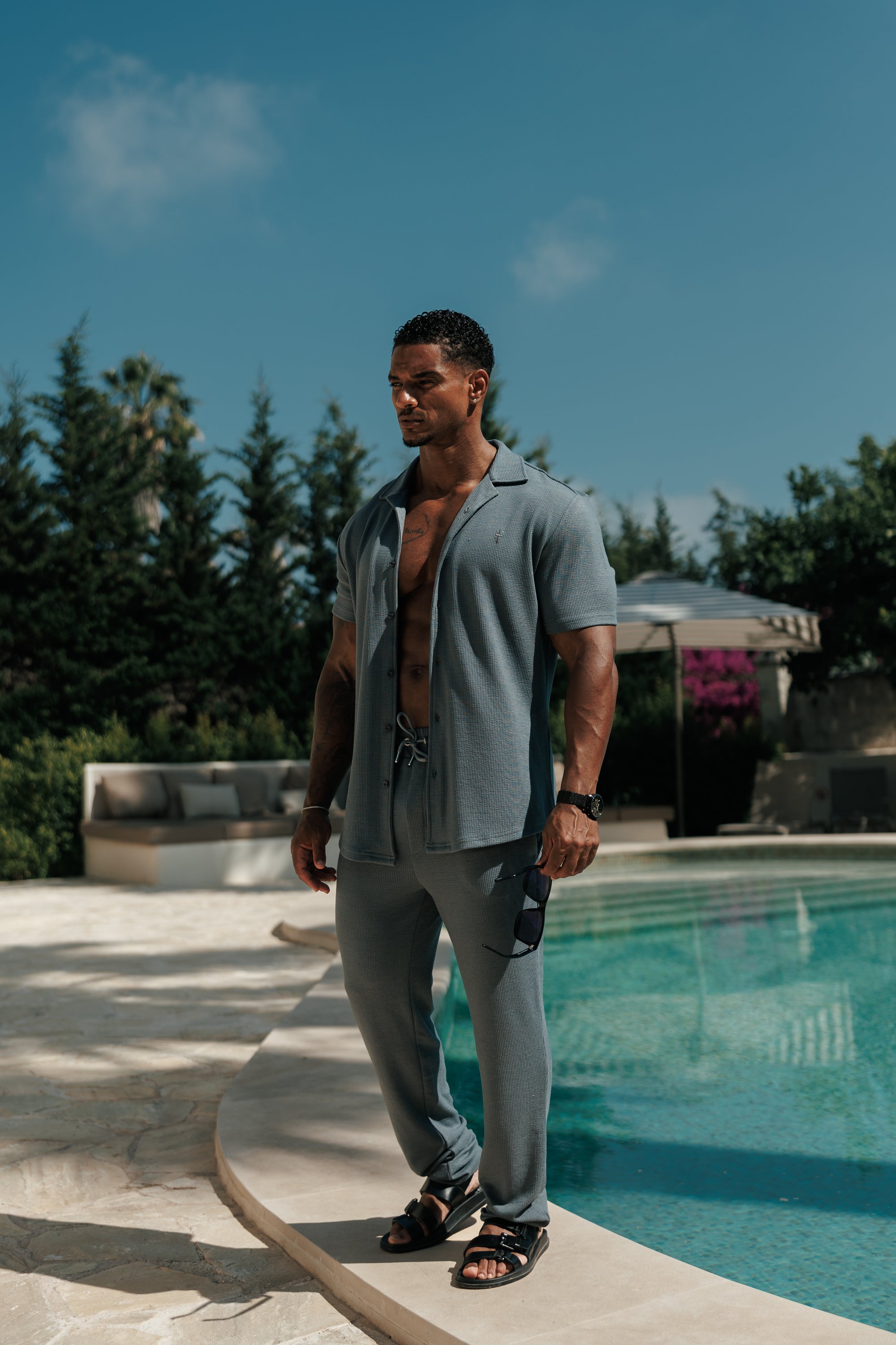 Jersey-Kordhose Slim Gunmetal – FSR092 (VORBESTELLUNG 15. JUNI)
