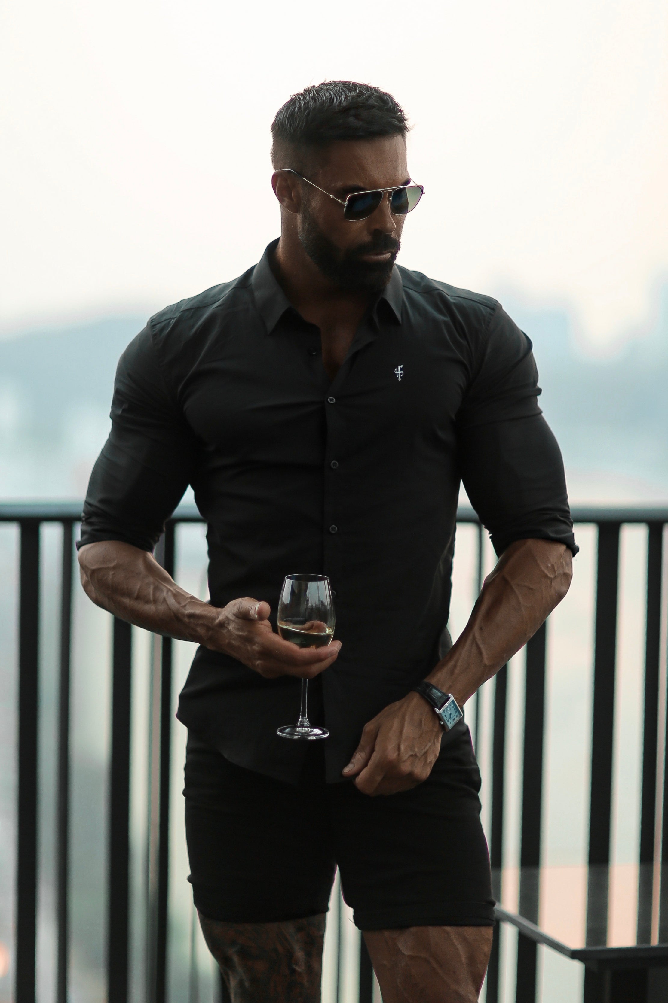 Super Slim Stretch Klassisches Schwarz – FS100 (VORBESTELLUNG 31. MAI)