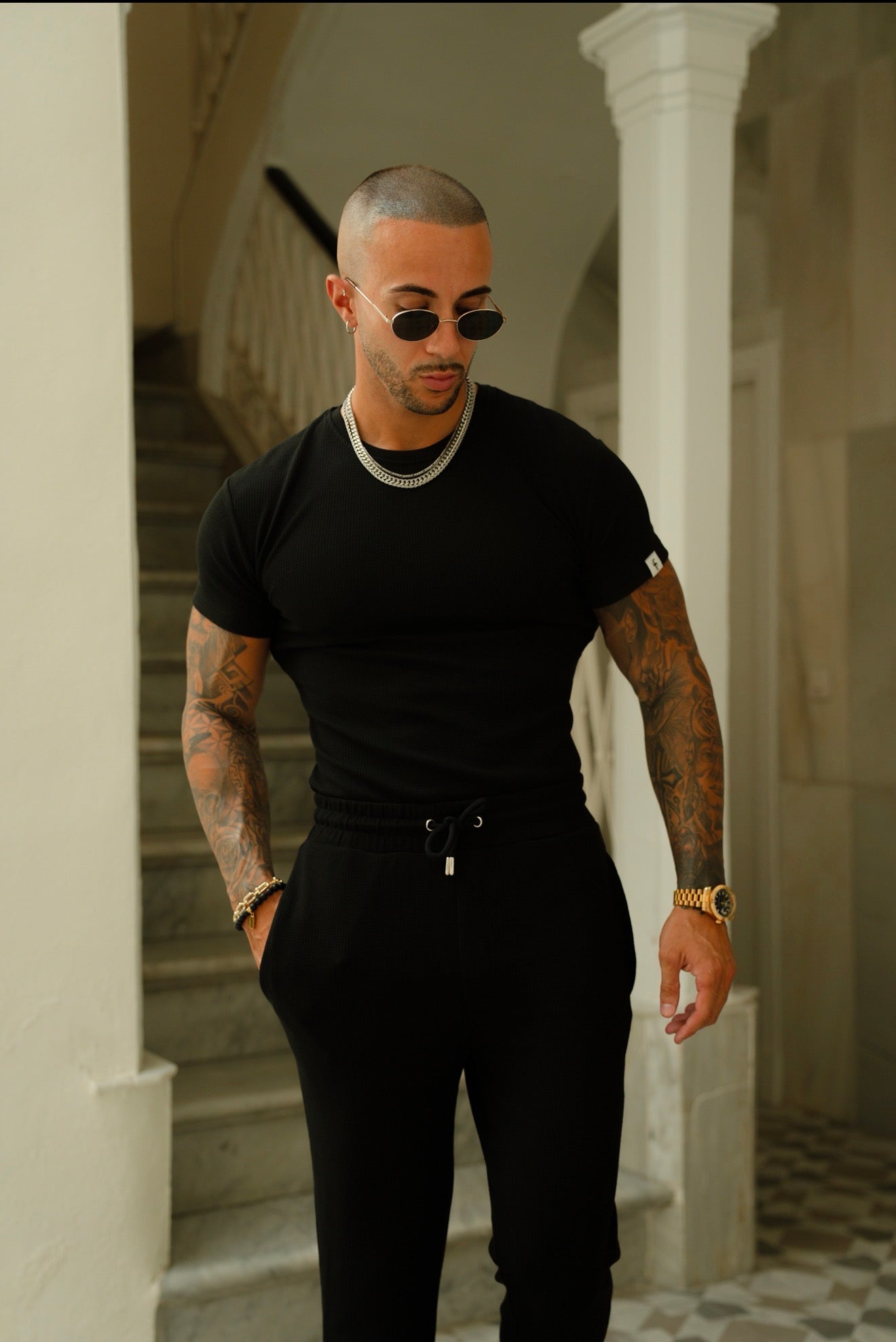 Jersey Kord Schwarz T-Shirt - FSR094 (VORBESTELLUNG 18. JULI)