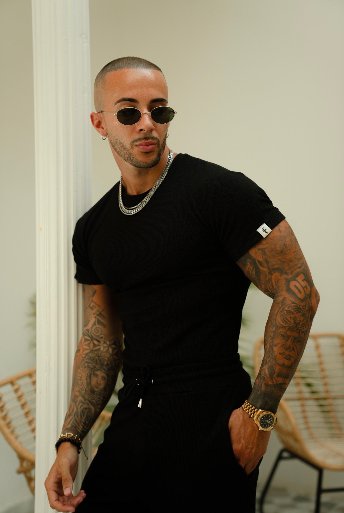 Jersey Kord Schwarz T-Shirt - FSR094 (VORBESTELLUNG 18. JULI)