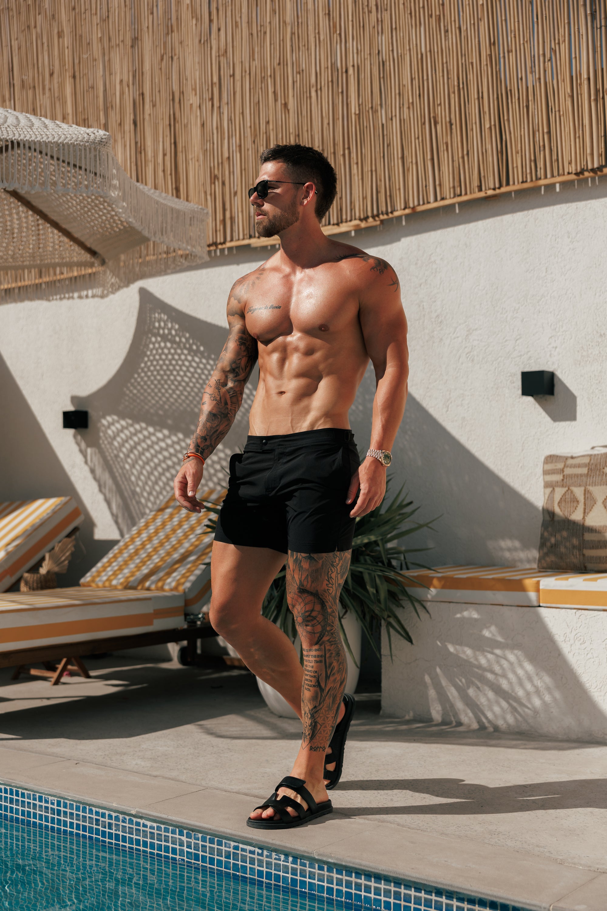 Schwarze Badehose - FSN222